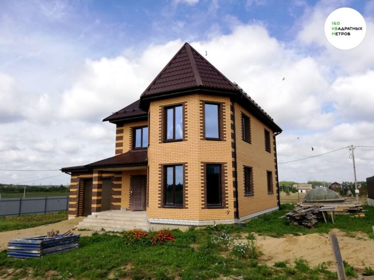 Двухэтажный жилой дом, Смоленский район, д. Талашкино - 160kvm.ru 4