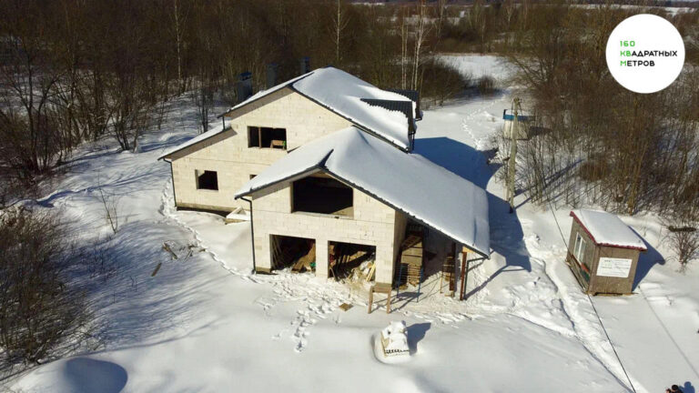 Строительство двухэтажного дома с гаражом на 2 авто. Смоленский р-он - 160kvm.ru, г. Смоленск